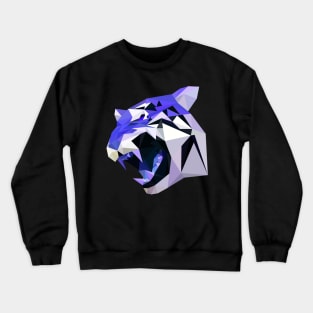 Tiger - Purple Crewneck Sweatshirt